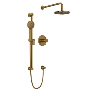 RIOBEL Riu™ 1/2" Thermostatic & Pressure Balance Shower System with up to 3 Shared Functions featuring RioWise Valve Technology