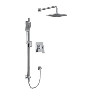 RIOBEL Zendo 1/2" Thermostatic & Pressure Balance Shower System with up to 3 Shared Functions featuring RioWise Valve Technology