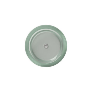 CANTRIO KONCEPTS Cantrio Glass Handmade Circular Vessel Bathroom Sink