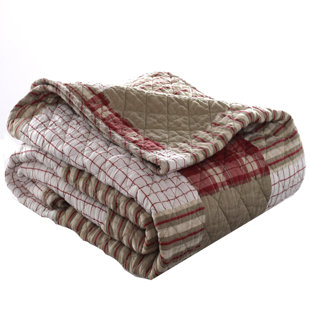 Eddie Bauer Camano Island Quilted Cotton Throw Blanket