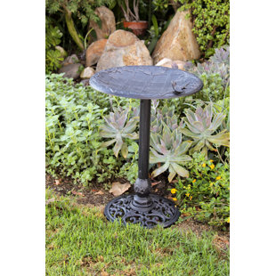 INNOVA HEARTH AND HOME Metal Tiered Birdbath