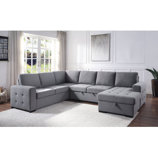 VIV + RAE™ Frary 4 - Piece Upholstered Sectional