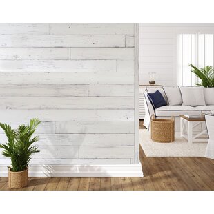 FROM THE FOREST Originals 5.1" x Variable Length Peel and Stick Shiplap Wall Paneling