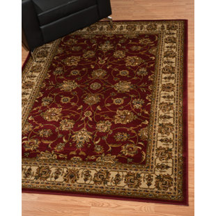 ASTORIA GRAND Myrna Reza Red Area Rug
