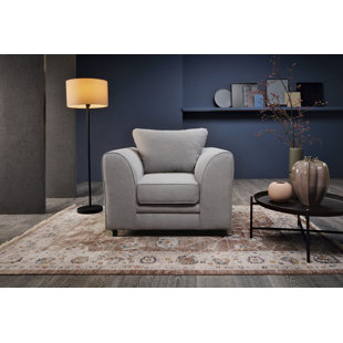 AUGUST GROVE Kaya Velvet Armchair
