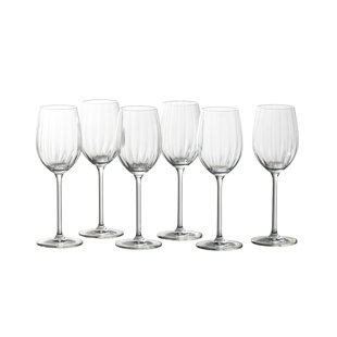 ZWIESEL GLAS Prizma Riesling 10 oz. Lead Free Crystal White Wine Glass (Set of 6)