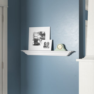 WELLAND LLC Floating Shelf with Adjustable Shelves
