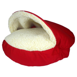 SNOOZER PET PRODUCTS Snoozer Domino Orthopedic Hooded Dog Bed
