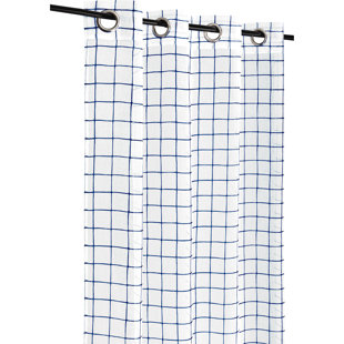 SAFDIE & CO. INC. Polyester Sheer Single Curtain Panel Panel