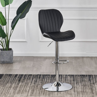 METRO LANE Trumble Height Adjustable Swivel Bar Stool (Set of 2)