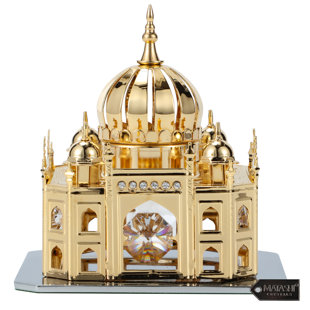 MATASHI CRYSTAL Metal Holiday Shaped Ornament