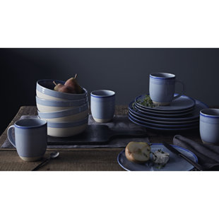 ED ELLEN DEGENERES 16 Piece Stoneware Dinnerware Set - Service for 4