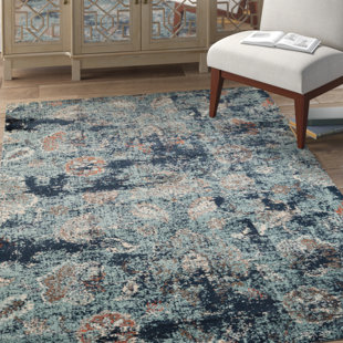 BUNGALOW ROSE Farwa Blue Rug