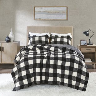 TRUE NORTH BY SLEEP PHILOSOPHY Brooks Sherpa Down Alternative 3 Piece Comforter Set