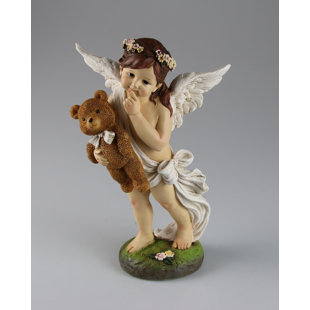 HAPPY LARRY Figur Engel mit Teddy