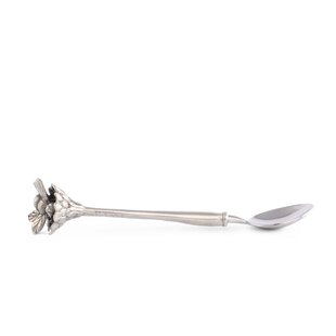 VAGABOND HOUSE Arche of Bees Pewter Daisy and Bee Teaspoon