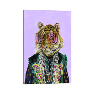 ICANVAS Bengal Tiger by Heather Perry - Wrapped Canvas Gallery-Wrapped Canvas Giclée