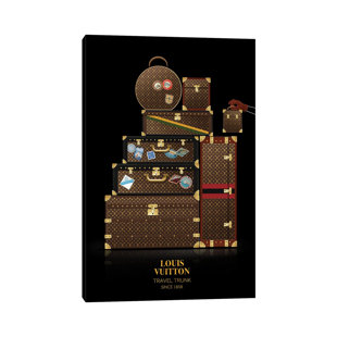 ICANVAS Travel Trunk, Louis Vuitton, Since 1858