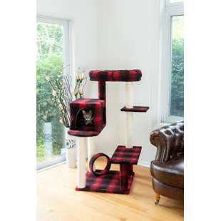 ARMARKAT 50" Classic Real Wood Cat Tree
