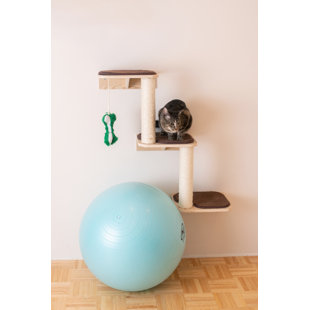 ARMARKAT 41" Real Wood Wal Cat Tree