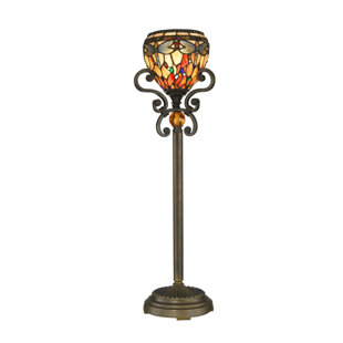 DALE TIFFANY Buffet Resin Torchiere Lamp