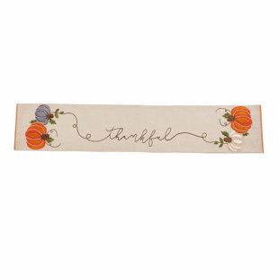 MUD PIE™ Circa Cotton Blend Table Runner