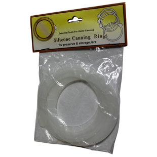 HAROLD IMPORT COMPANY Silicone Canning Jar Gasket Ring (Set of 4)