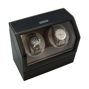 JP COMMERCE Heiden Watch Box + Watch Winder
