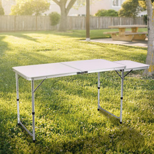 BRING HOME FURNITURE 62'' Rectangular Adjustable Folding Table