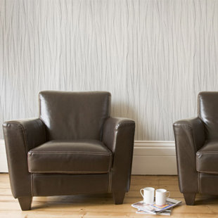 EAST URBAN HOME Folded Paper 10m L x 53cm W Abstract 3D Embossed Roll Wallpaper