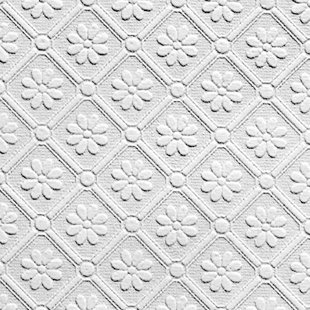 EAST URBAN HOME 10m L x 53cm W Floral and Botanical 3D Embossed Roll Wallpaper