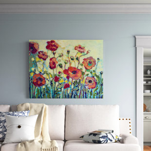 ANDOVER MILLS™ " Anitas Poppies " by Jennifer Lommers