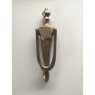 B&M Solid Brass Slimline Door Knocker