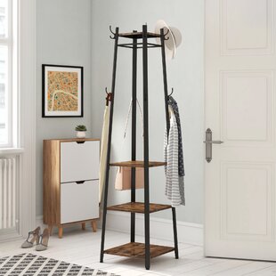 BRAYDEN STUDIO Garzon Freestanding Coat Rack