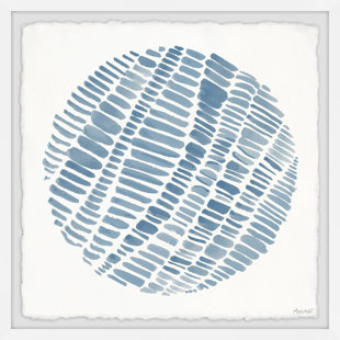 MIKADO LIVING Blue Paradox II - Single Picture Frame Painting