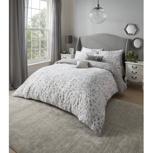 SAMANTHA FAIERS HOME Delilah Cotton Floral Duvet Cover Set with Pillowcases