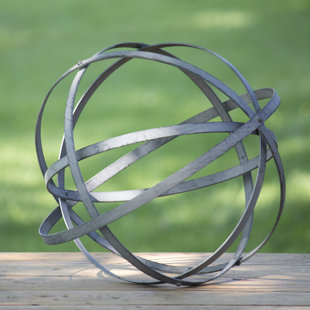 Foreside Home & Garden Folding Orb Sculpture
