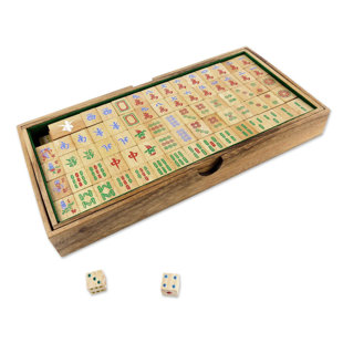 Willingham Arlmont & Co. 4 Player Wool / Felt Mahjong