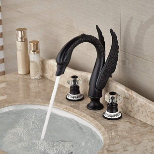 BATHSELECT Roman Centerset Faucet 2-handle Bathroom Faucet