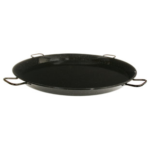 36-inch Garcima Enamel Steel Paella Pan, 90cm
