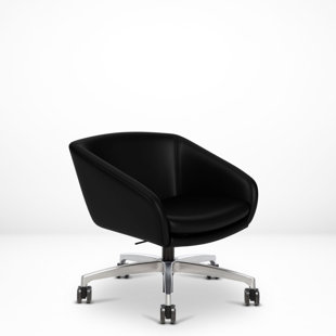 VIA SEATING Edge Genuine Leather Task Chair