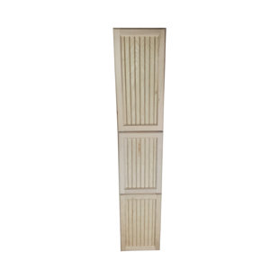 TIMBER TREE CABINETS Calista Recessed Frameless 3 Door Medicine Cabinet with Adjustable Shelves