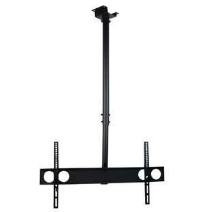 MEGAMOUNTS Black Tilt Ceiling Mount for Holds up to 110 lbs