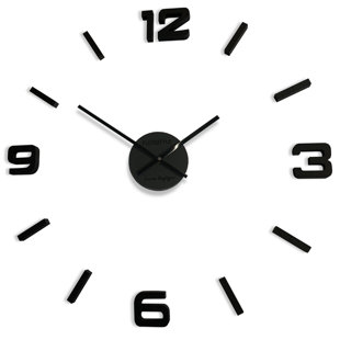 FLEXISTYLE Admirable Solid Wood Wall Clock