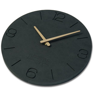 FLEXISTYLE Eko Solid Wood Wall Clock