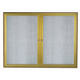 AARCO Wall Vinyl Small - 2' - 4' Bulletin Board