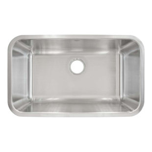 LESSCARE 30'' L Undermount Single Bowl Stainless Steel Kitchen Sink
