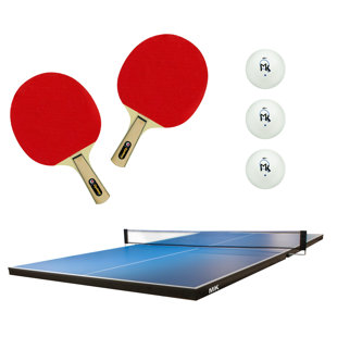 MARTIN KILPATRICK Ping Pong Foldable Conversion Top with Paddles and Balls (19mm Thick)