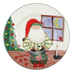 VIETRI Old St. Nick Platter