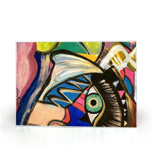 Motley Eye Glass Cutting Board